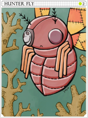 Carta Mosca Caçadora