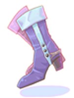 Botas Vermelhas Perfuradas