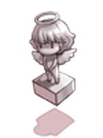 Estátua de Bebê Anjo