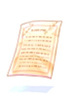 Papel com Palavra de Bênção